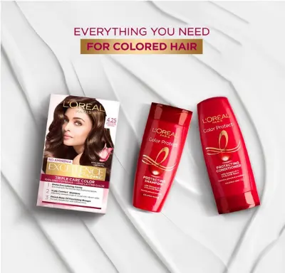 Picture of Loreal Paris Excellence Creme Hair Color - 1 Black (100gm+72ml)