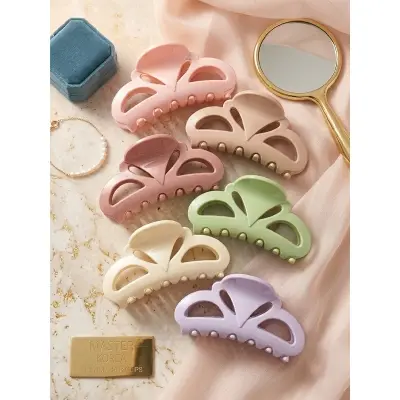 Picture of Super Quality Multicolour stylish Hair Clutcher for girls and women, Kakra, 1pcs