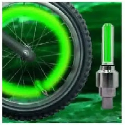 Picture of 2 পিস সাইকেলের চাকার লাইট-সবুজ - cycle light