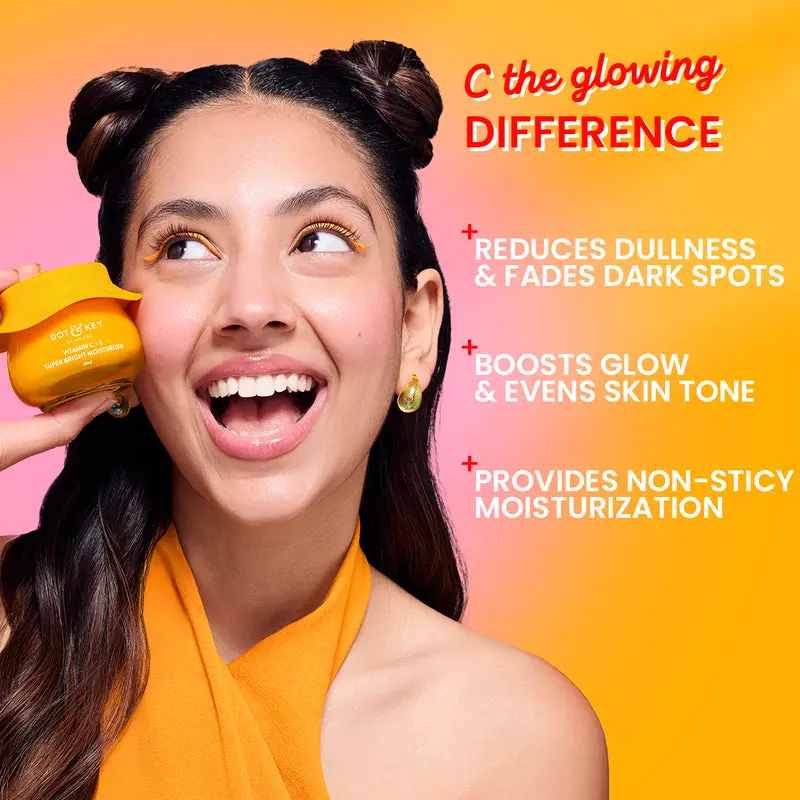 Picture of Dot & Key Vitamin C + E Moisturizer for Glowing Skin 60gm - Fruity