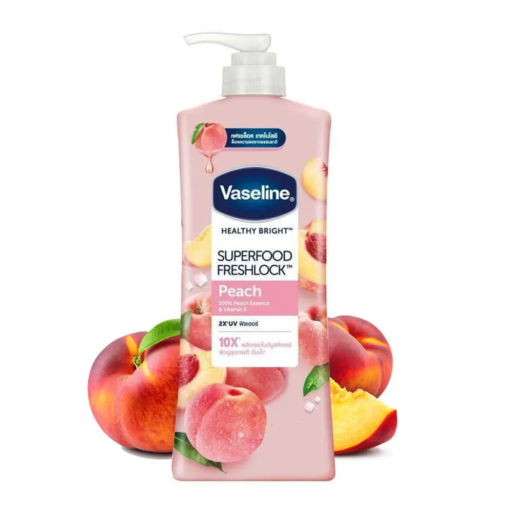 Picture of Vaseline Healthy Bright Superfood Freshlock Peach 320ml - Fruity