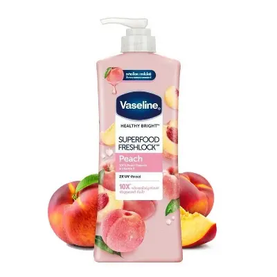 Picture of Vaseline Healthy Bright Superfood Freshlock Peach 320ml - Fruity