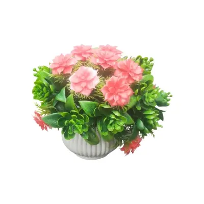 Picture of Artificial Bonsai Lightweight Plastic Potted - artificial flower for gift itemes