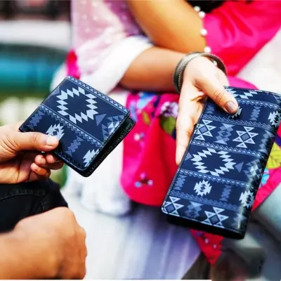 Picture of Jamdani Design Wallet and Long Wallet For Men & Women