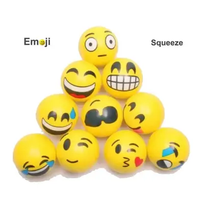 Picture of Emoji Squeeze Ball Exercise Stress Ball - 1 Pcs