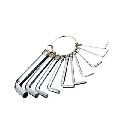 Picture of Fortune Collection 8 Piece SAE Hex Key Kit Allen Wrench Short Arm Assorted Sizes