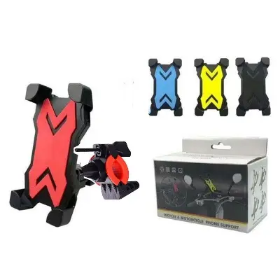 Picture of Bike, Bicycle Handlebar Mount Holder For Cell Phone Red