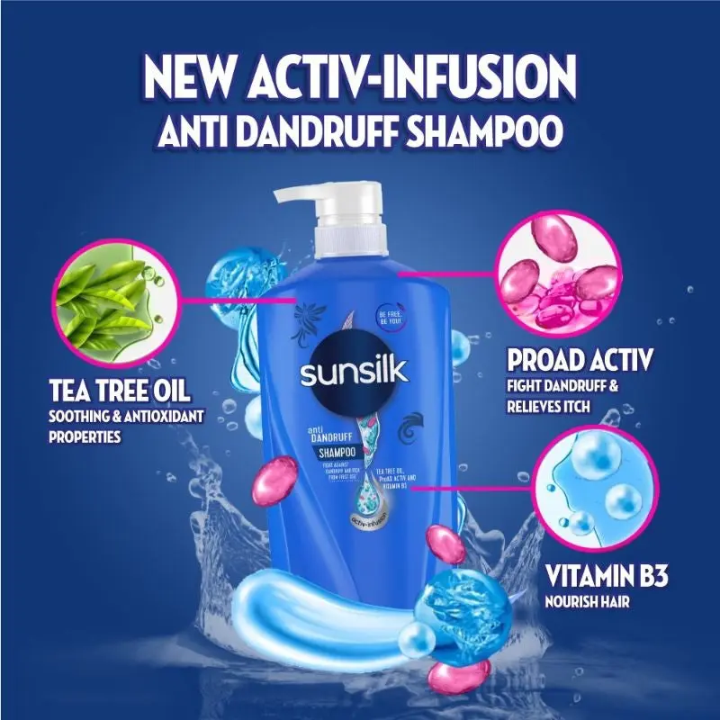 Picture of Sunsilk Anti Dandruff Shampoo 625ml - Multicolor