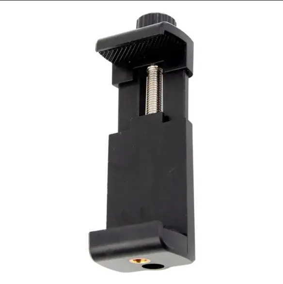 Picture of Mobile Phone Holder Mount For Camera Stand Tripod Black
