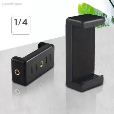 Picture of Mobile Phone Holder Mount for Tripod camera Stand Black
