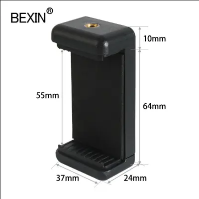 Picture of Mobile Phone Holder Mount for Tripod camera Stand Black