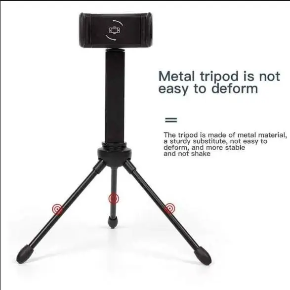 Picture of Phone Camera Tripod For Desktop Black
