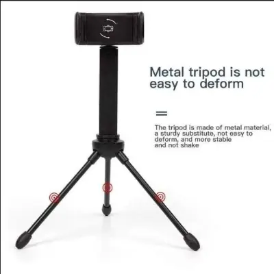 Picture of Phone Camera Tripod For Desktop Black