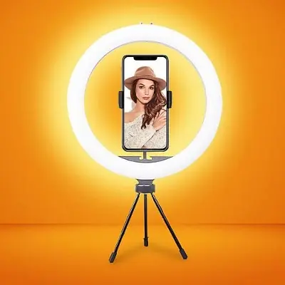 Picture of 10'' Ring Light With Mini Table Stand Black