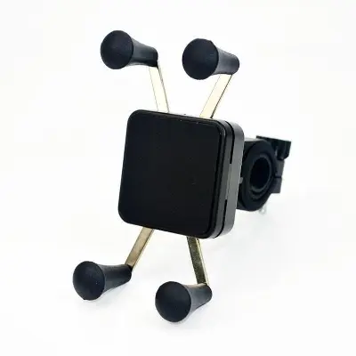 Picture of Universal Motorcycle Mobile Phone Holder For Bike/Cycle Black
