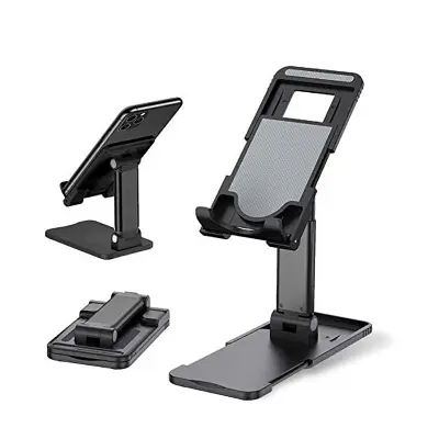 Picture of Foldable phone stand holder, Desktop Mobile Stand, Holder, Adjustable, Lift able, Fold able, Universal 