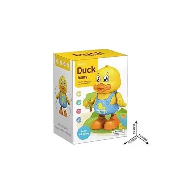 Picture of Electric Musical Dancing  Duck Cartoon with Lights Educational Ducks for Toys Boy Kids