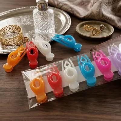 Picture of Super Quality Multicolour stylish Hair Clutcher for girls and women, Kakra, 1pcs