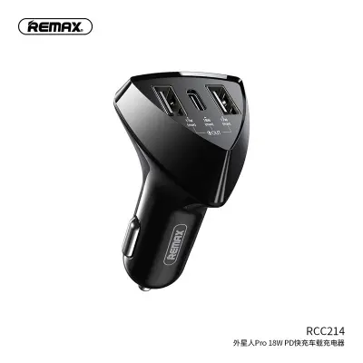 Picture of Remax RCC-214 Alien Pro 35W QC+PD In Car Charger 2 USB