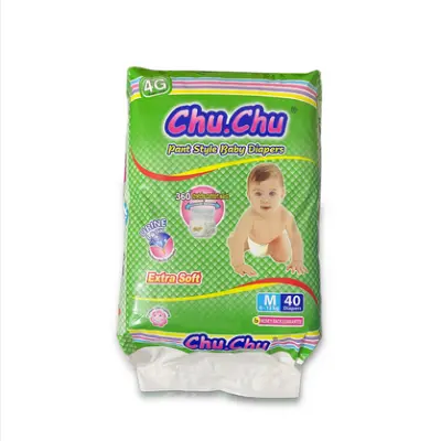Picture of Chu Chu Pants System Baby Diapers (M Size) (6-12kg) (40Pcs)