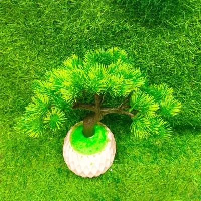 Picture of Artificial Bonsai Lightweight Plastic Potted - artificial flower