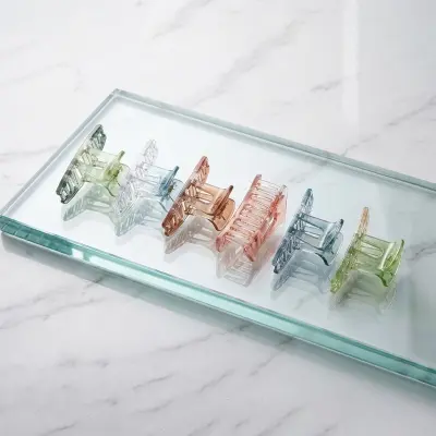 Picture of Super Quality Multicolour stylish Hair Clutcher for girls and women, Kakra, 1pcs