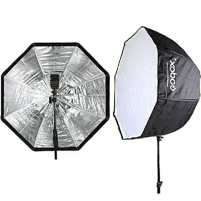 Picture of Godox Photo Studio 95cm Portable Octagon Umbrella Softbox( Only Umbrella) Black