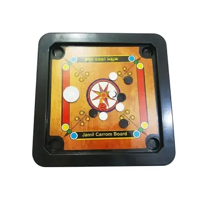 Picture of Plastic Build 2 in 1 Mini Carom Board & Luddo For Kids
