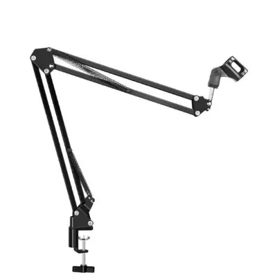 Picture of Professional Recordng Microphone Stand Suspension Scissor Arm For Dynamic and Condenser Mic Black