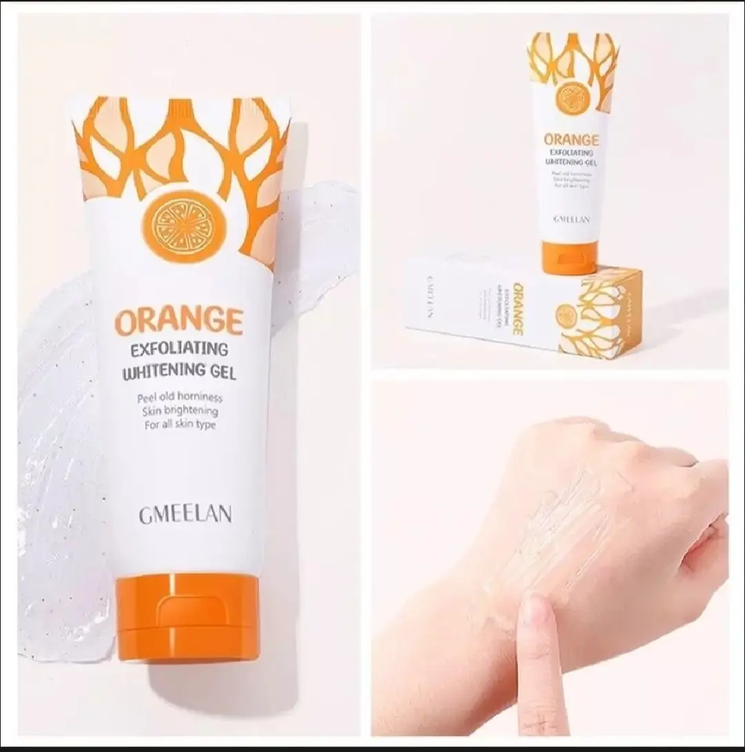 Picture of GMEELAN Orange Exfoliating Whitening GelScrub Face Body Brigtening 50 g