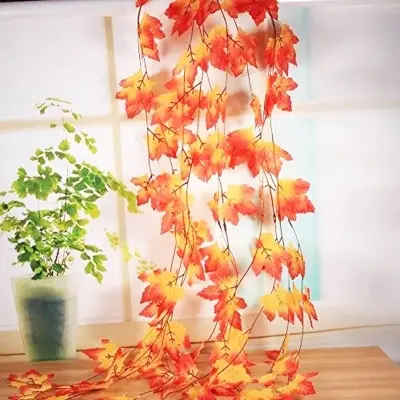 Picture of Artificial maple leaf garland for Decor 2piece