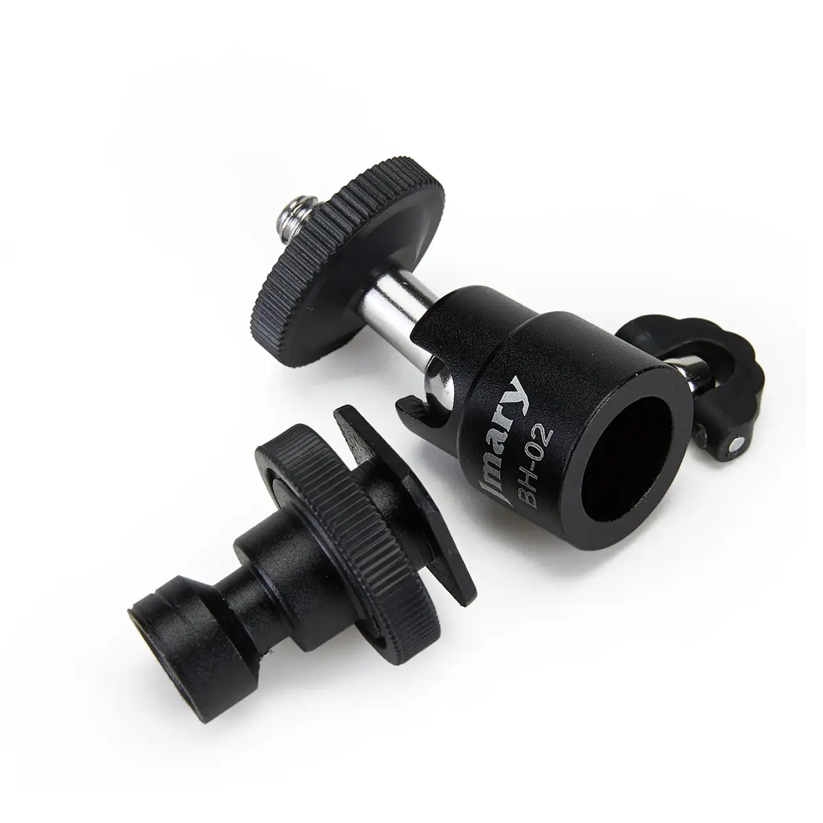 Picture of Jmary BH-02 Portable Phone Holder Mount With Cold Shoe 1/4'' Tripod Mount Stand Black