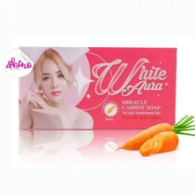 Picture of White Aura Miracle Carrot Soap-160gm (Thailand)