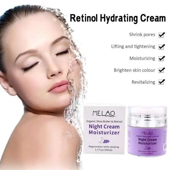 Picture of Melao Organic Shea Butter & Retinol Night Cream - 50ml