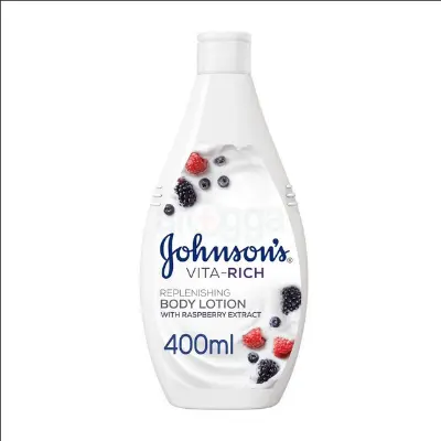 Picture of Johnson's Vita Rich Replenishing Body Lotion with Raspberry Extract-400ML