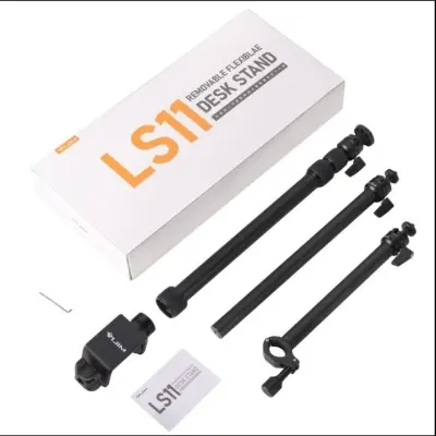 Picture of VIJIM LS11 Camera Mount Desk Stand with Auxiliary Holding Arm Black