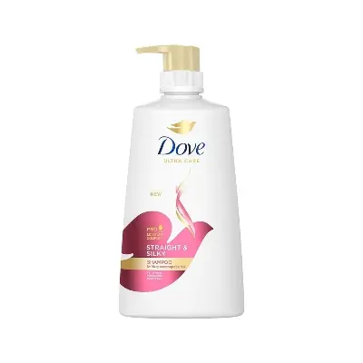Picture of Dove Straight & Silky Shampoo 680ml (Unilever Original) - Multicolor