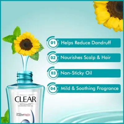 Picture of Clear Active Care Anti-Dandruff Hair Oil 150 Ml