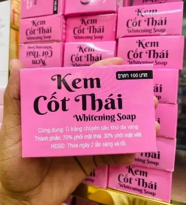 Picture of kem kot thai whitening shop-100g - Pink