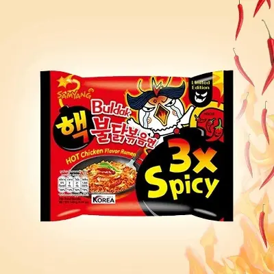 Picture of Spicy 3x  Noodles 140gm