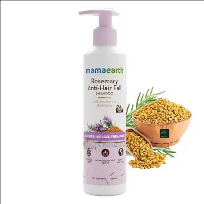 Picture of Mamaearth Anti-Hair Fall Shampoo with Rosemary & Methi Dana 250ml