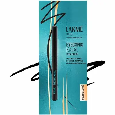 Picture of Lakme 9 to 5 Eyeconic Kajal - Deep Black - Multicolor