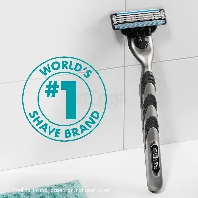 Picture of International Product Mach3 Base Razor with Free Blade - Multicolor