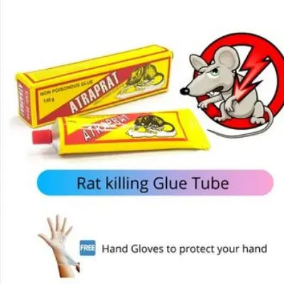 Picture of Atrarat Non Poisonous Rat Killing Glue-135 gm(italy) - White