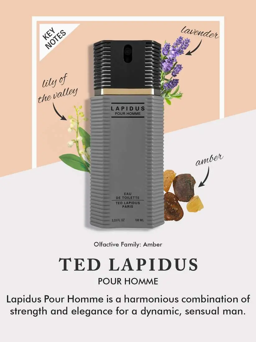 Picture of Lapidus Pour Homme Men's Perfume 100ml