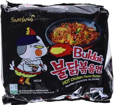 Picture of Buldak Hot Chicken Flavour Ramen 140g x 5 (Classic)