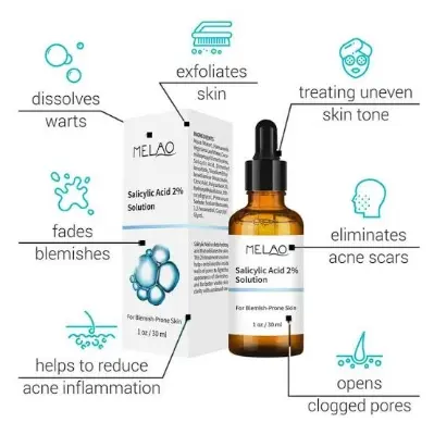 Picture of Melao Salicylic Acid Serum 2 Concentrate For Face -30ml : Melao