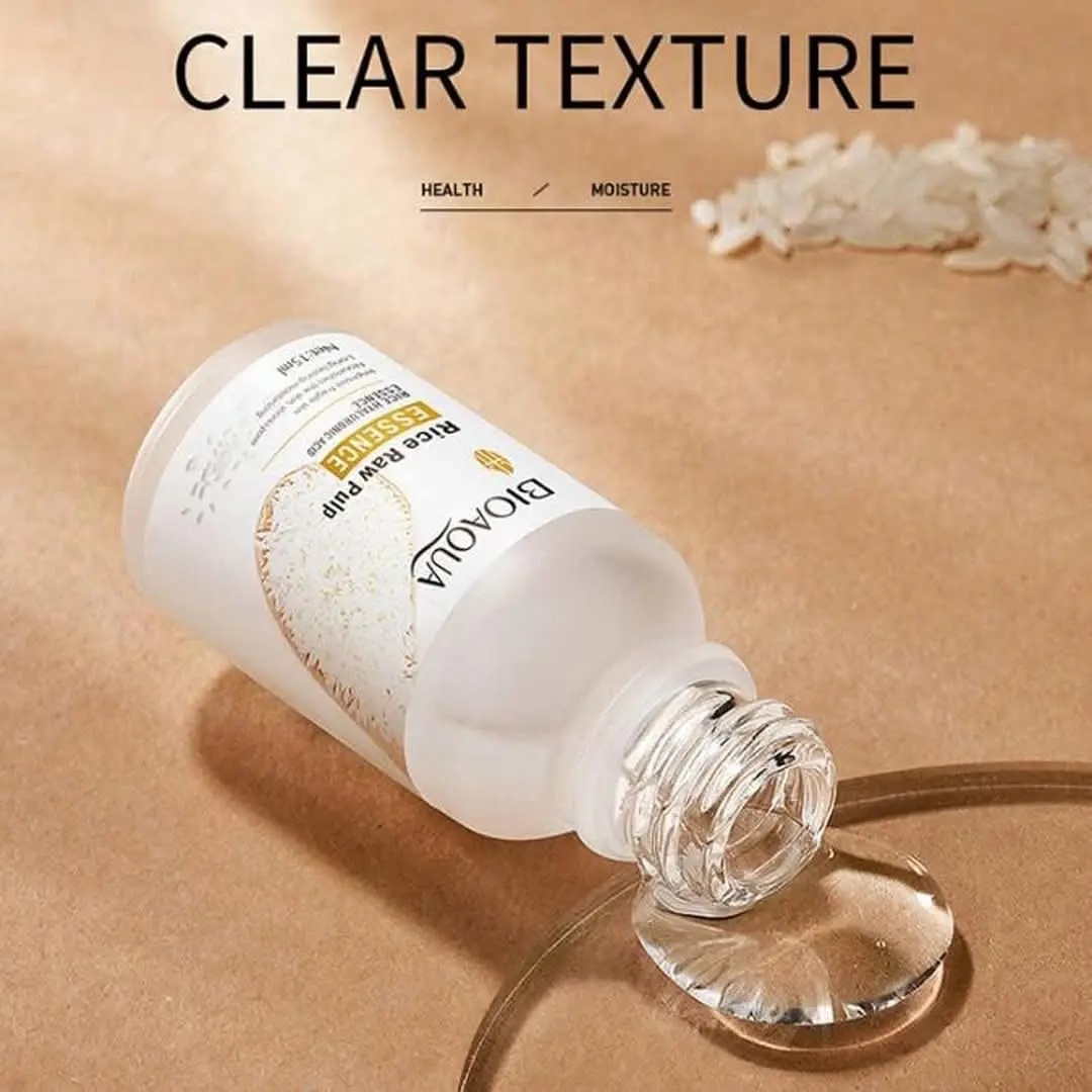 Picture of BIOAQUA hyaluronic acid essence hydration and moisturizing Rice Serum-15ml