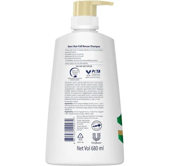 Picture of Dove Nutritive Solutions Hair Therapy Hair fall Rescue Shampoo 680ml