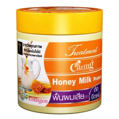 Picture of Caring Honey Milk Hair Treatment Hair Mask 500g